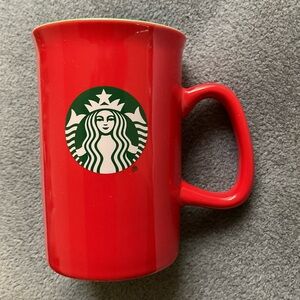 Classic STARBUCKS Red and Green Mug